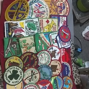 Patches from all over and from many years back